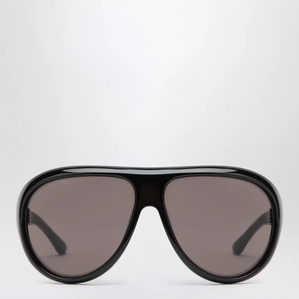 GUCCI Black aviator sunglasses