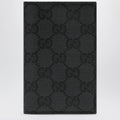 GUCCI Essence Classic card holder in black GG fabric
