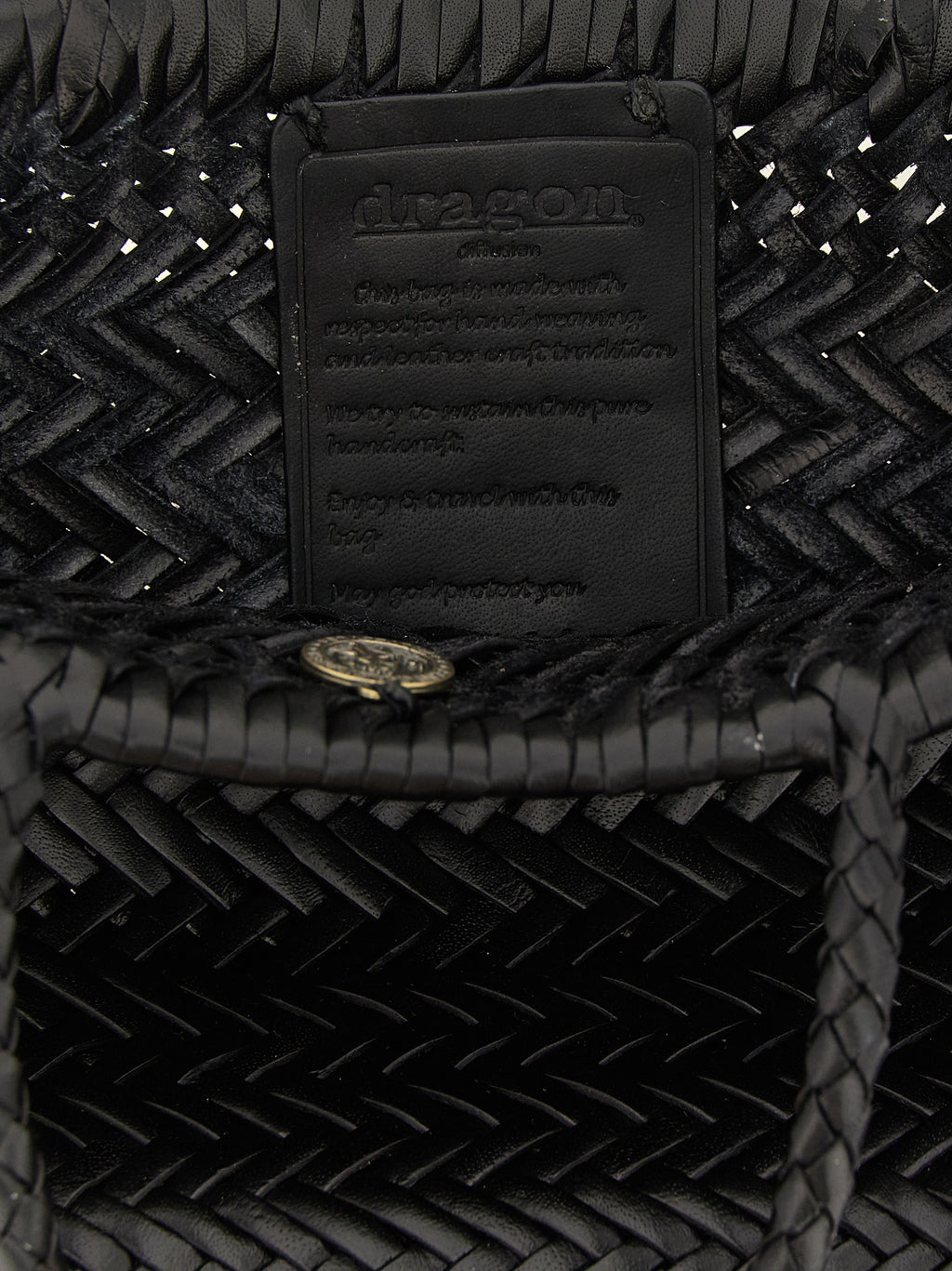 Dragon Diffusion Flat Gora Mini Handbag
