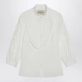 Valentino White shirt with Sangallo embroidery