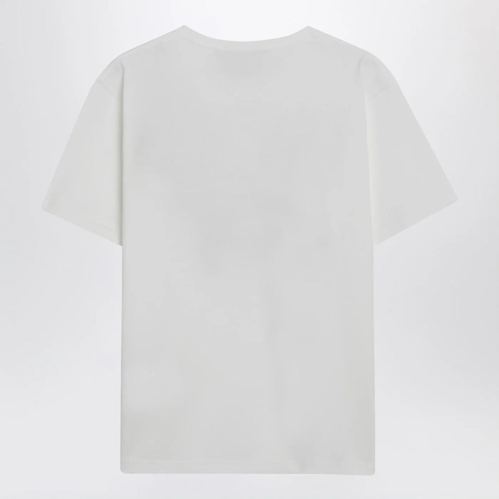 Valentino Ivory T-shirt with Panther print