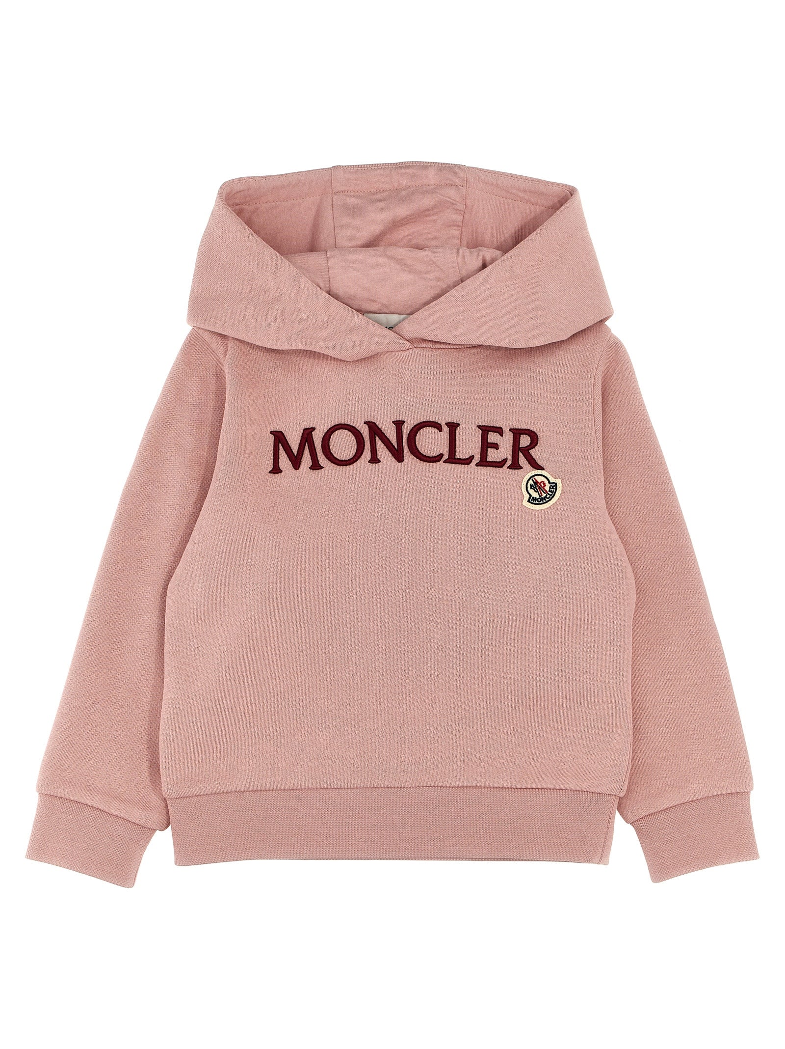 Moncler Enfant Logo Embroidery Hoodie