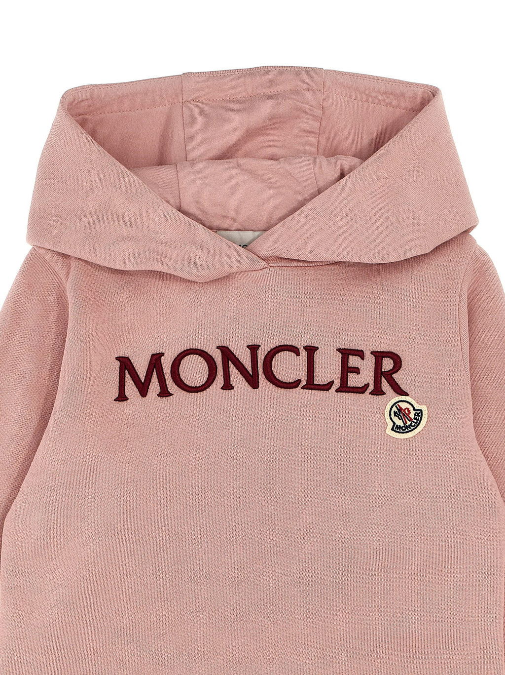 Moncler Enfant Logo Embroidery Hoodie