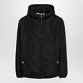 Valentino Black windbreaker with Vgold detail