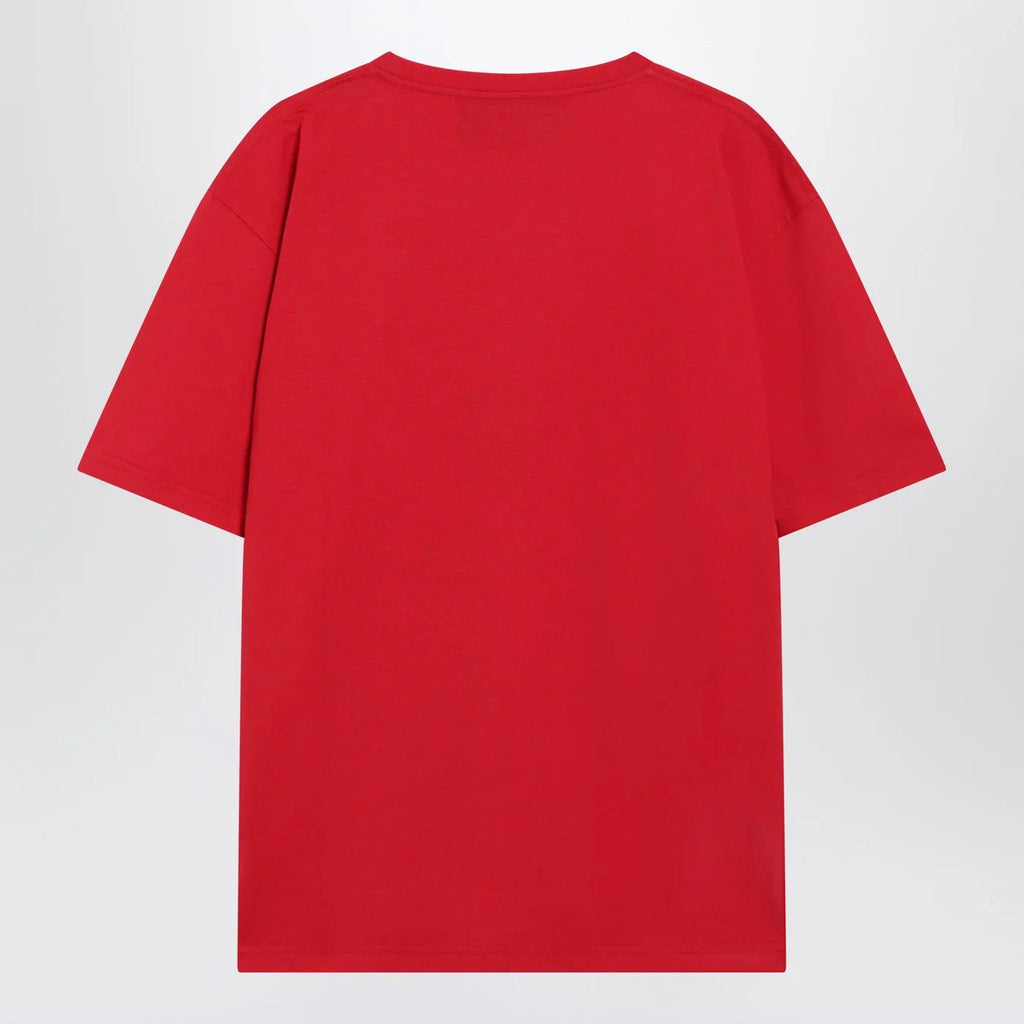 Valentino Red T-shirt with Panther print