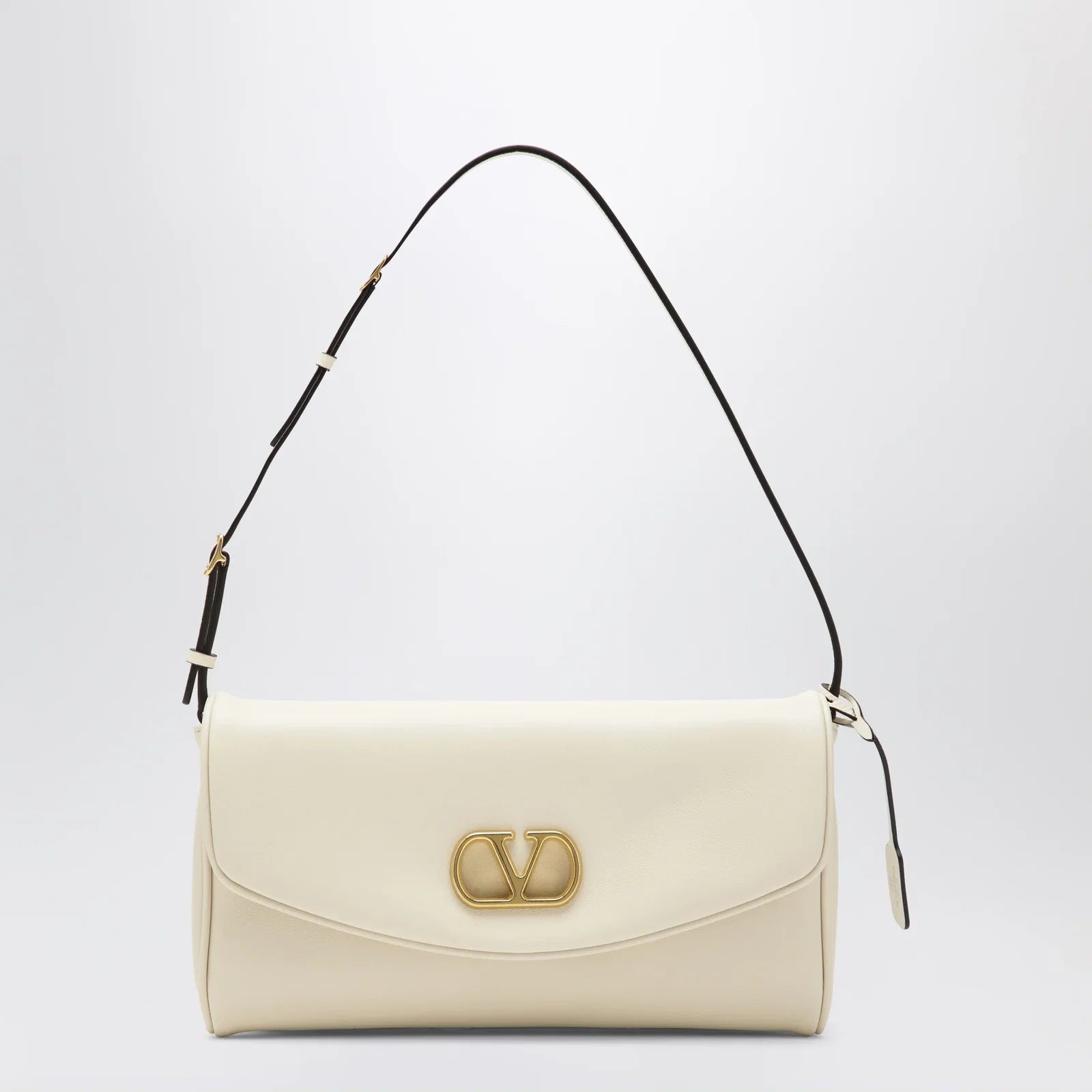 Valentino Garavani Butter leather Devain clutch with VLogo