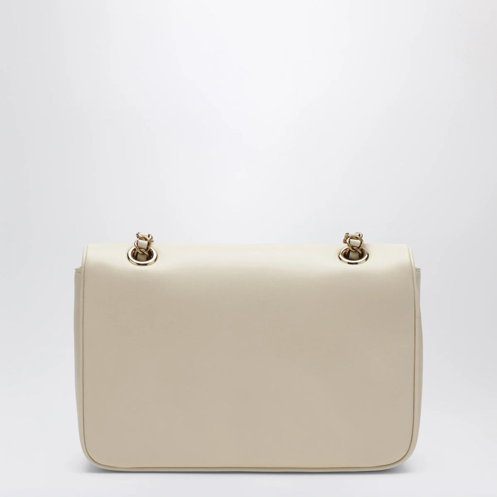 Valentino Garavani Medium Djuna shoulder bag in nappa leather, white