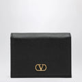 Valentino Garavani Signature black leather VLogo wallet