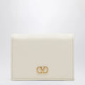 Valentino Garavani VLogo Signature ivory leather wallet
