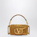 Valentino Garavani Small woven Locò bag with VLogo Signature