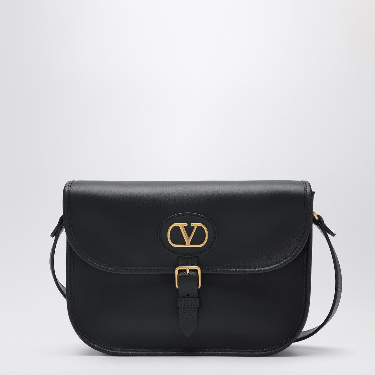 Valentino Garavani Antibes black leather crossbody bag