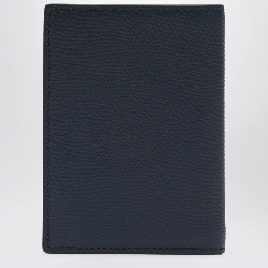 Valentino Garavani Vlogo Signature cardholder navy blue