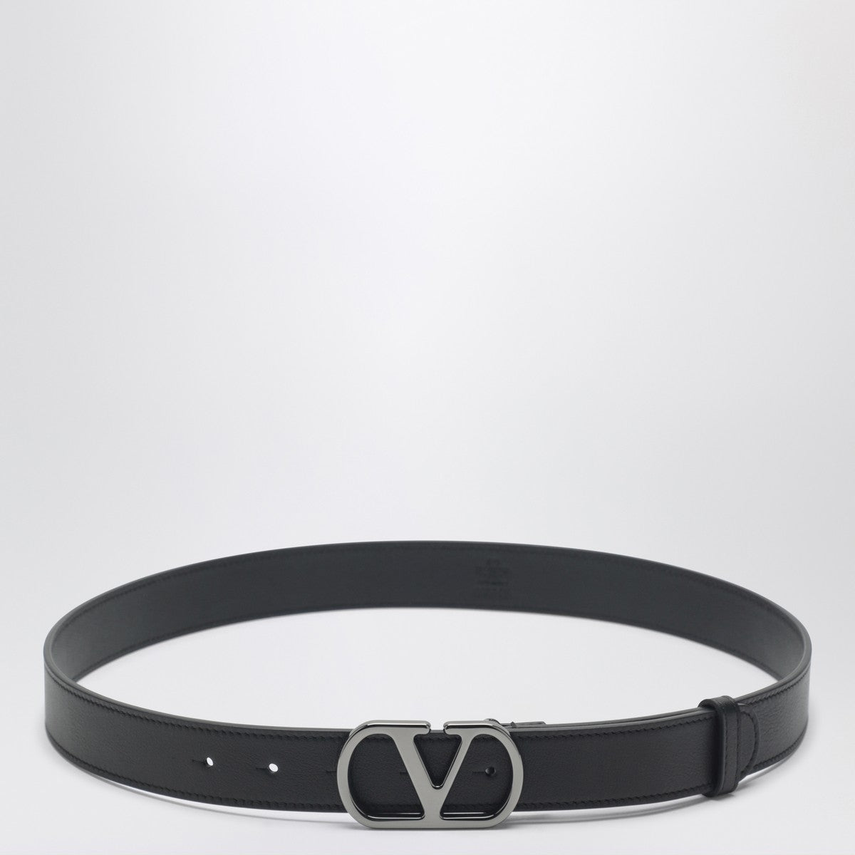 Valentino Garavani Black VLogo Signature belt