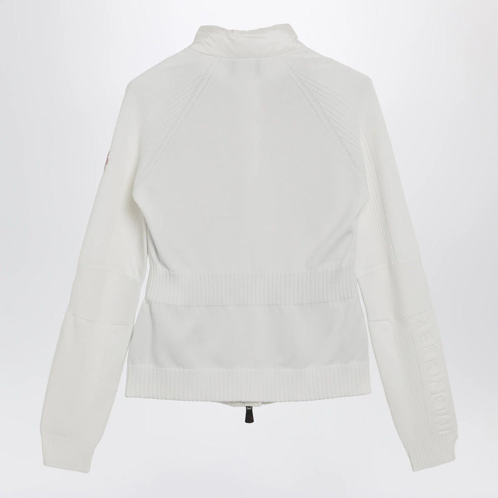 Moncler Grenoble White Day-Namic padded cardigan