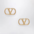 Valentino Garavani VLogo Signature earrings in gold-tone metal