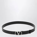Valentino Garavani Black VLogo Signature belt