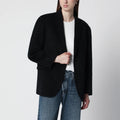 ANINE BING Quinn oversized wool-cashmere blazer in black