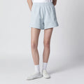 ANINE BING Light blue cotton Shorts