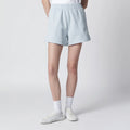 ANINE BING Light blue cotton Shorts