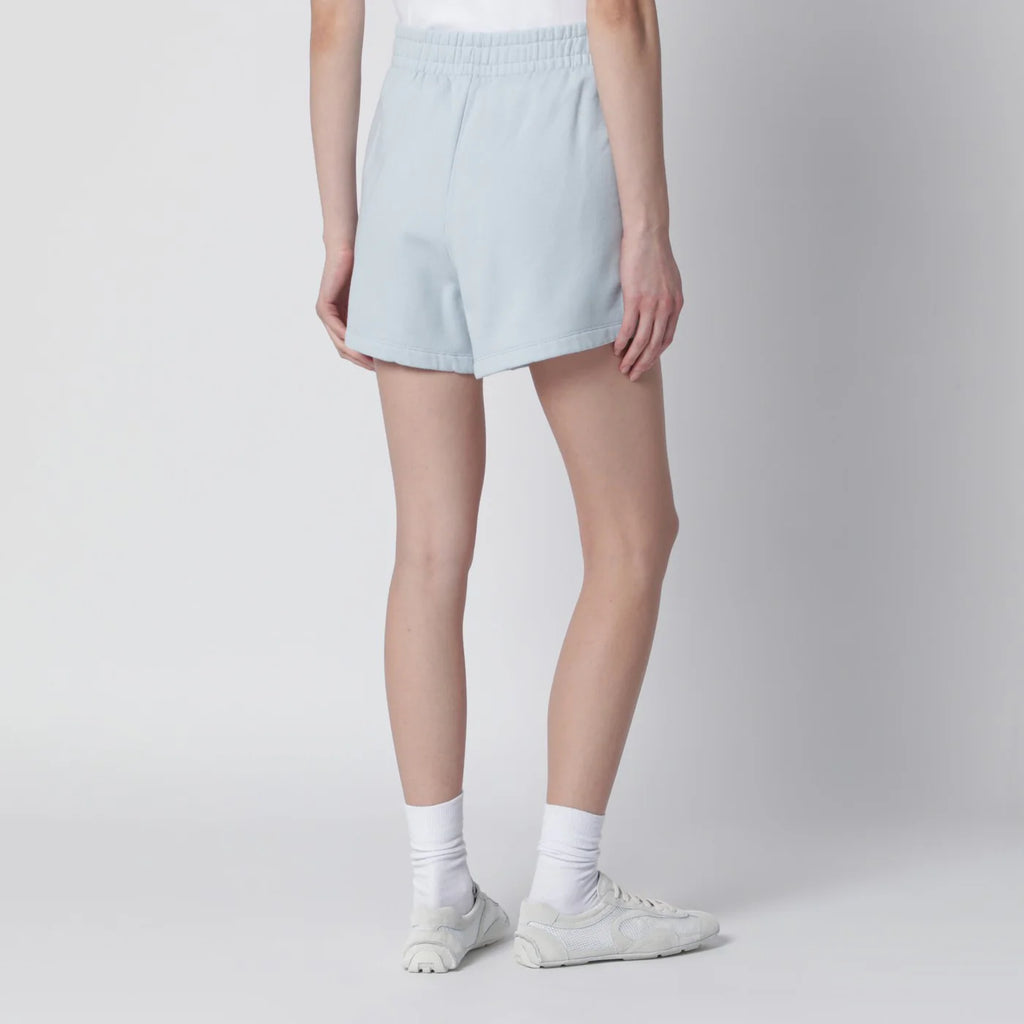 ANINE BING Light blue cotton Shorts