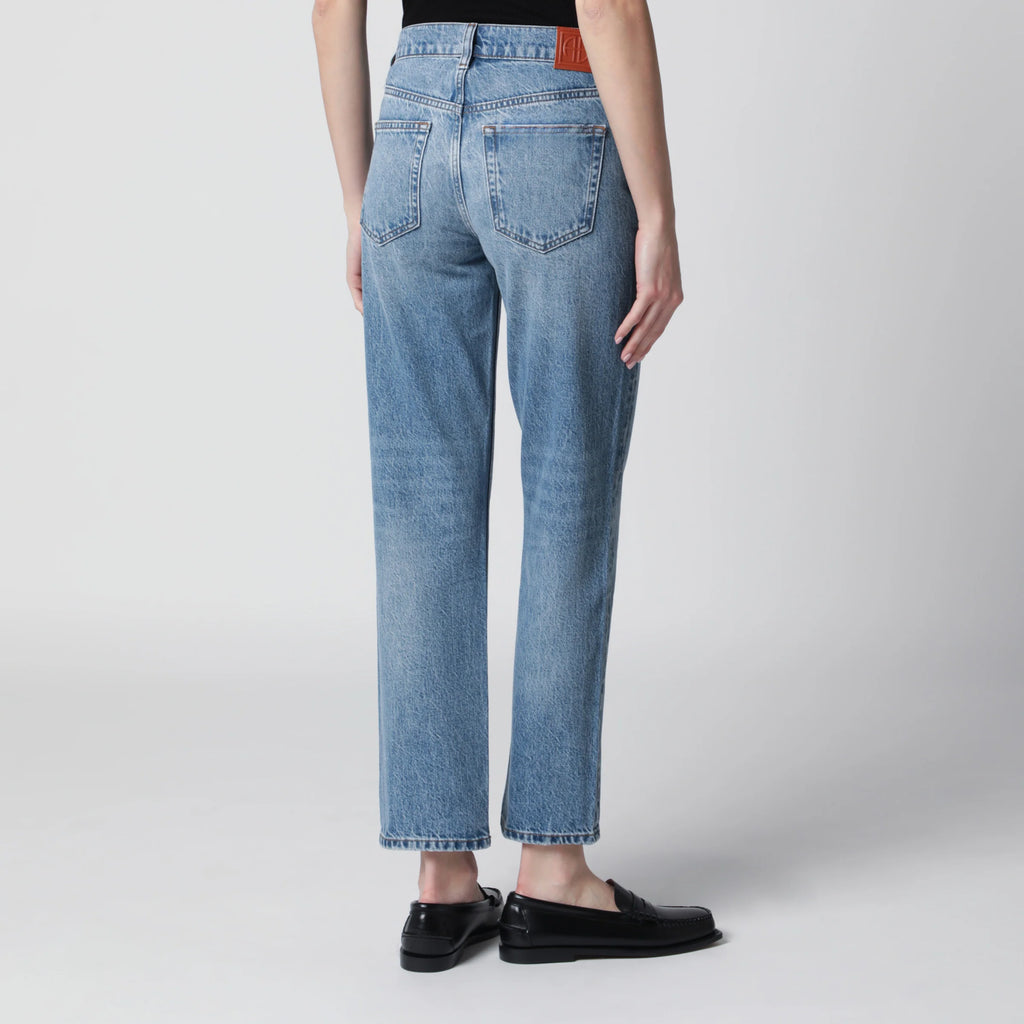 ANINE BING Jane jeans light blue washed effect