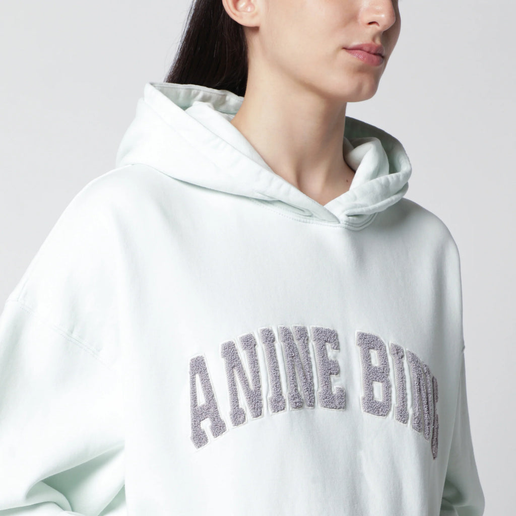 ANINE BING Harvey hoodie mint green