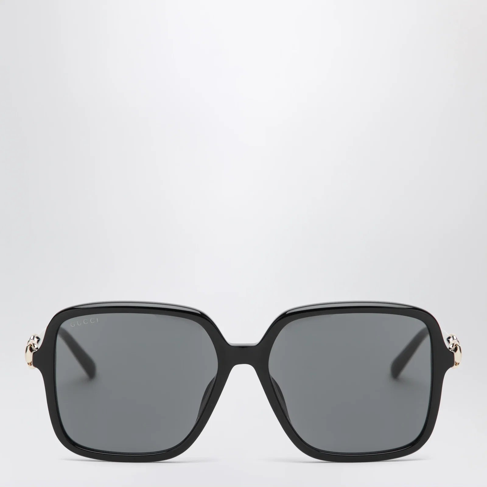 GUCCI Black butterfly sunglasses with Horsebit detail