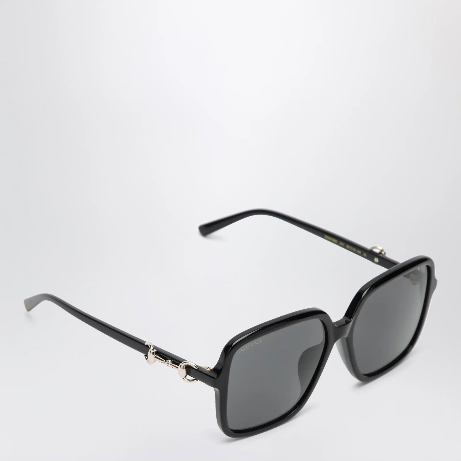 GUCCI Black butterfly sunglasses with Horsebit detail