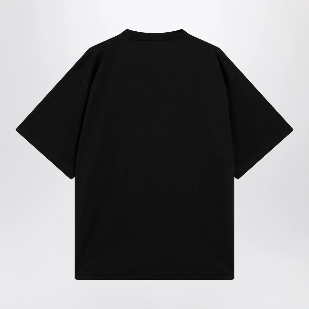 Balenciaga Holiday graphic print cotton T-shirt in black
