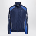 Balenciaga Navy blue Techwear zip-up jacket in cotton blend