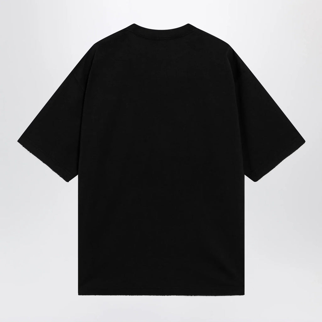 Balenciaga Dream T-shirt in black cotton jersey