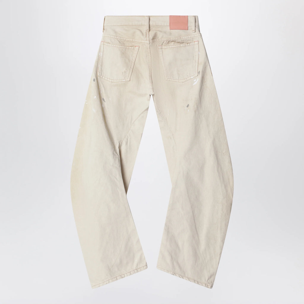Acne Studios Loose fit jeans 2006F White