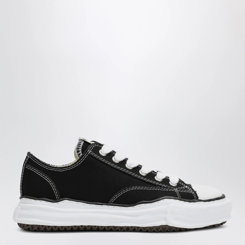 Maison MIHARA YASUHIRO Black Peterson Low Sneakers in canvas