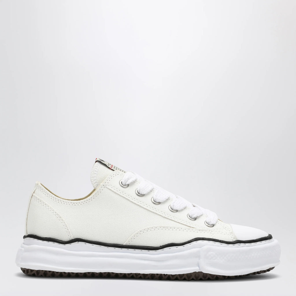 Maison MIHARA YASUHIRO White Peterson Low Sneakers in canvas