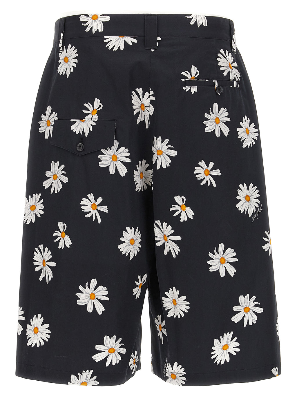Moschino Margherite Print Bermuda Shorts