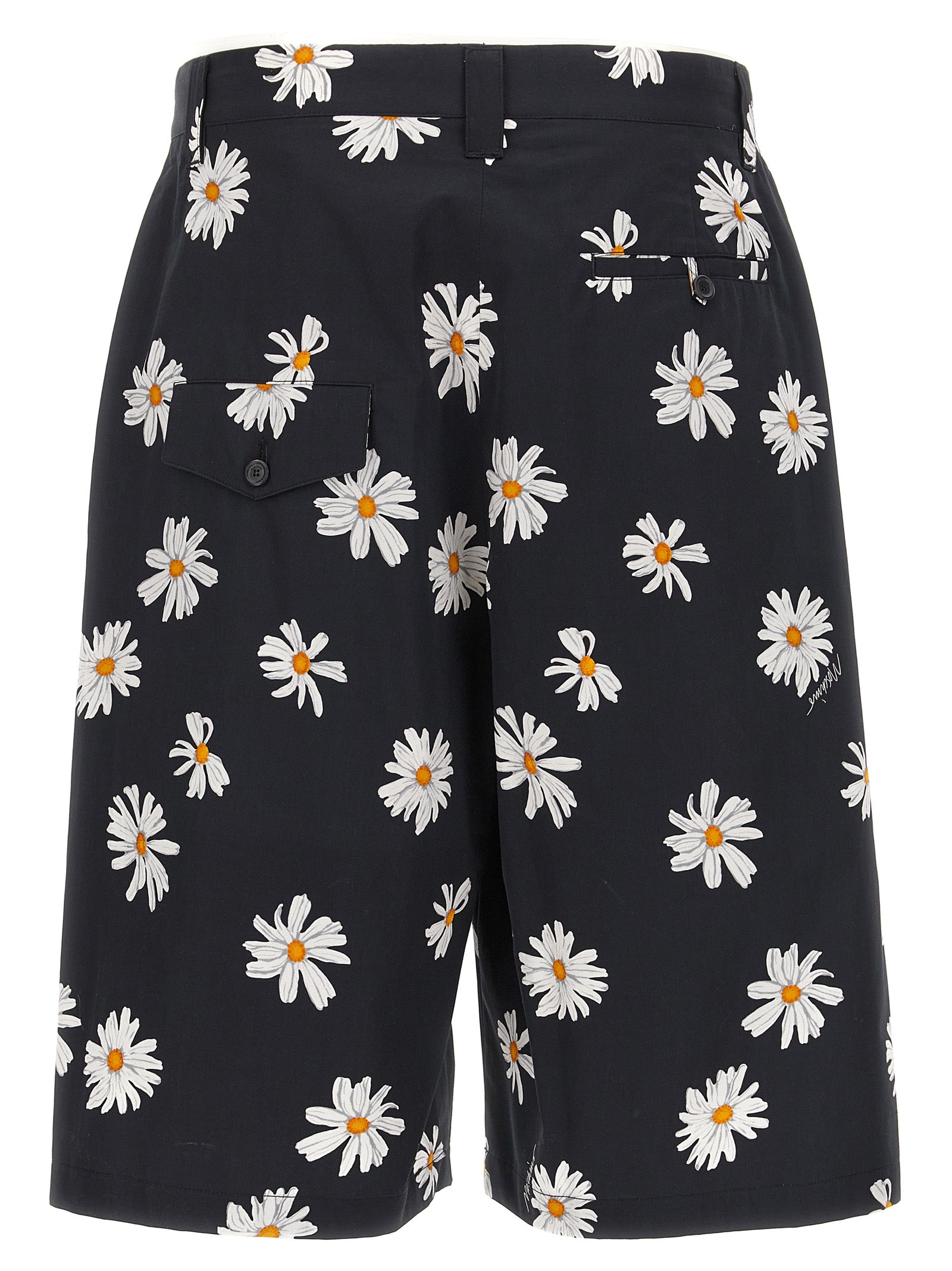 Moschino Margherite Print Bermuda Shorts
