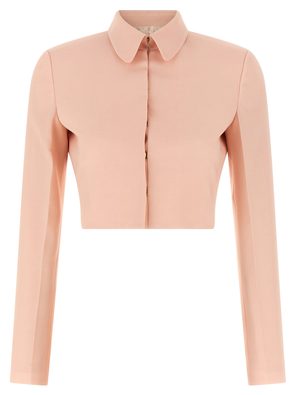 Alberta Ferretti Tropical Wool Blazer