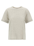 Peserico Lamé Stripes T-shirt
