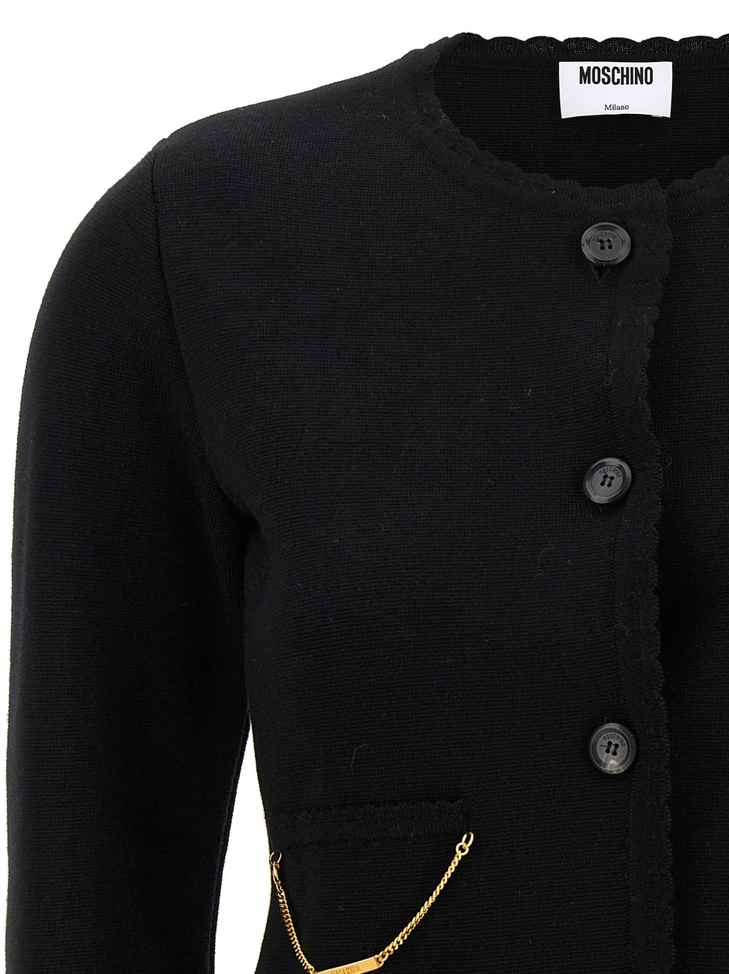 Moschino Chain Cardigan