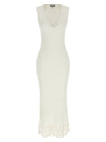 Ganni Cotton Crochet Dress