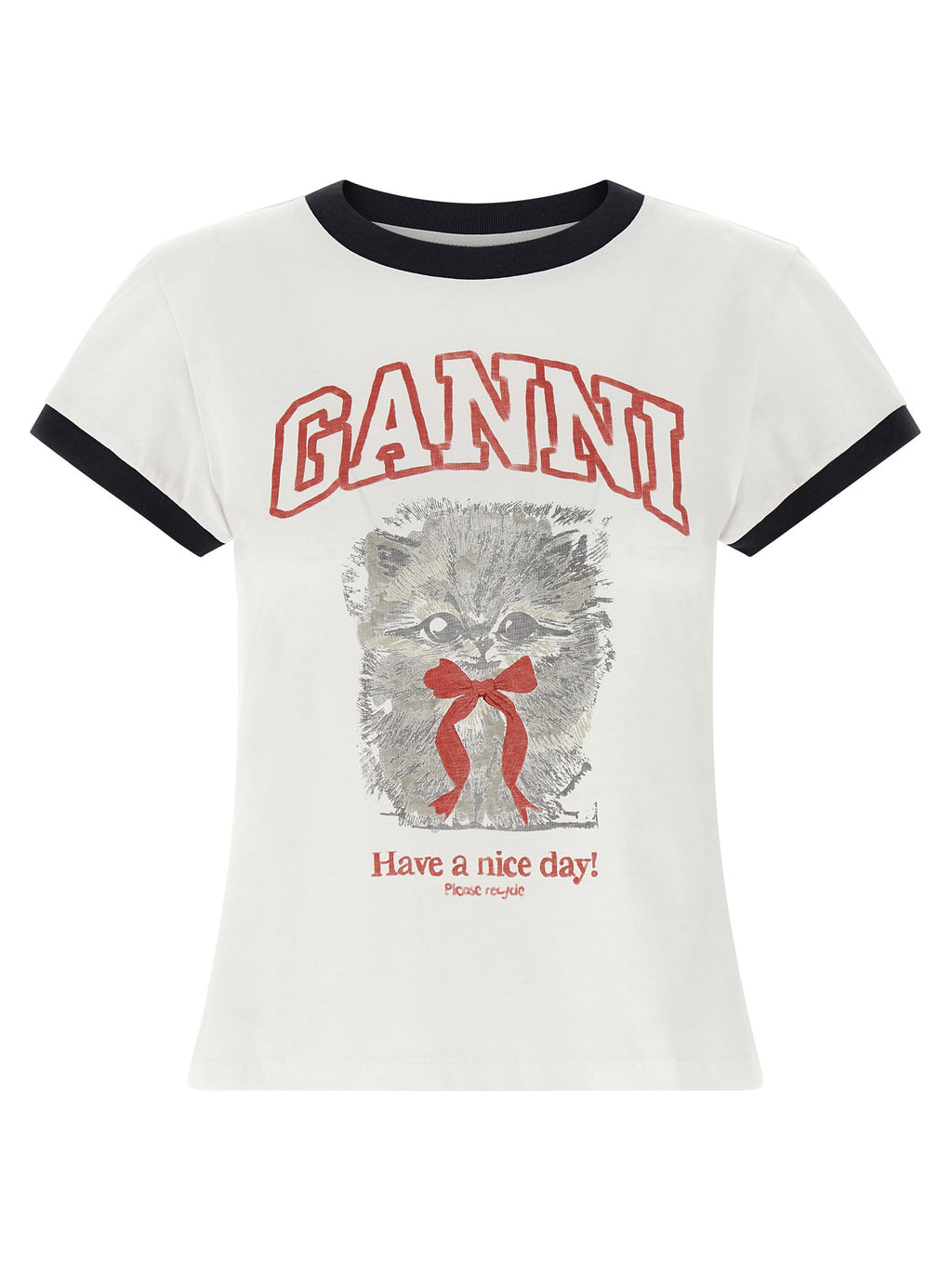 Ganni Printed T-shirt