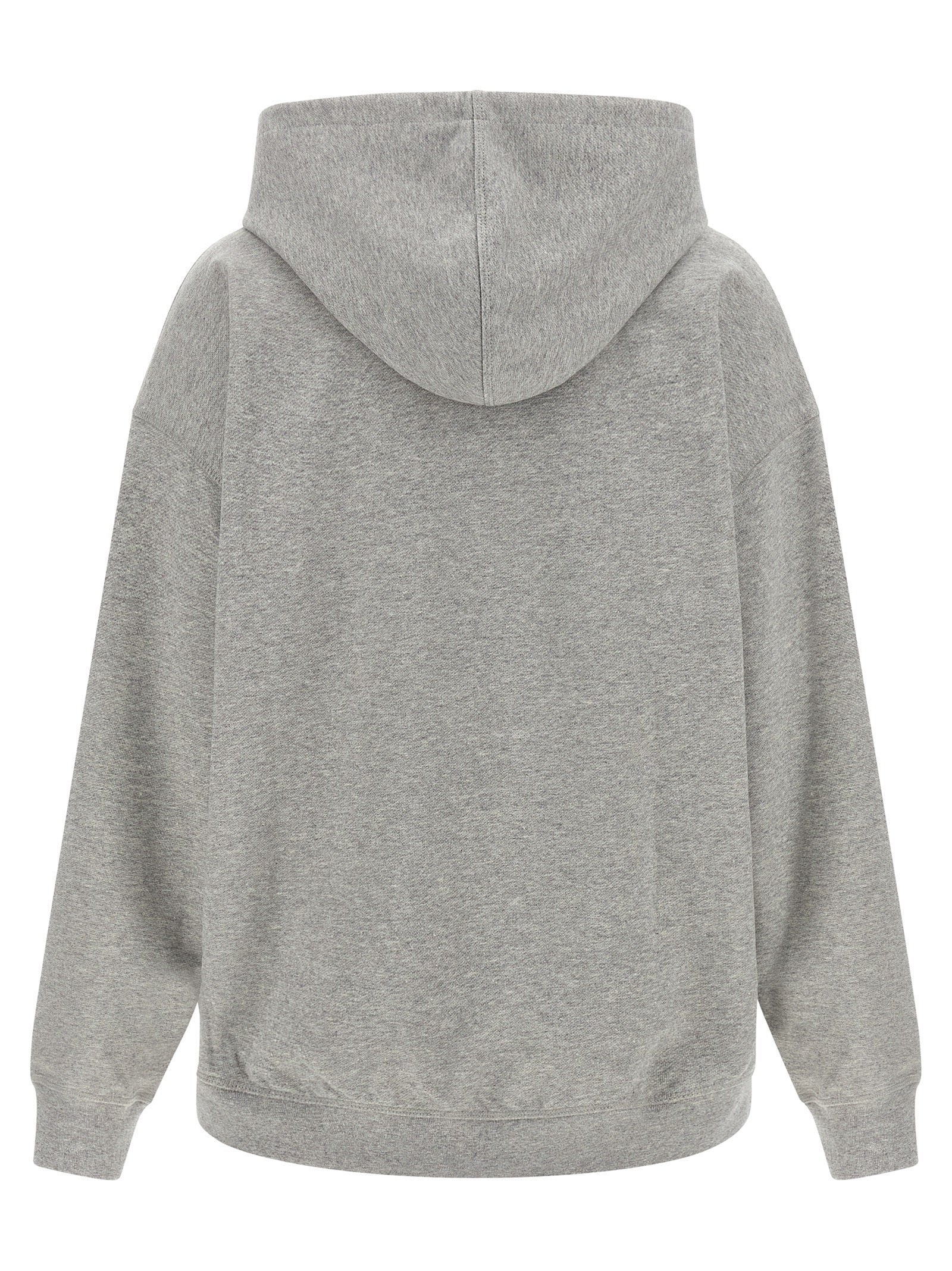 Ganni Grey Tiger Hoodie