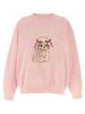 Ganni Front Print Sweatshirt
