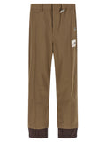 Maison Mihara Yasuhiro Mix Layered Wool Gabardine Pants