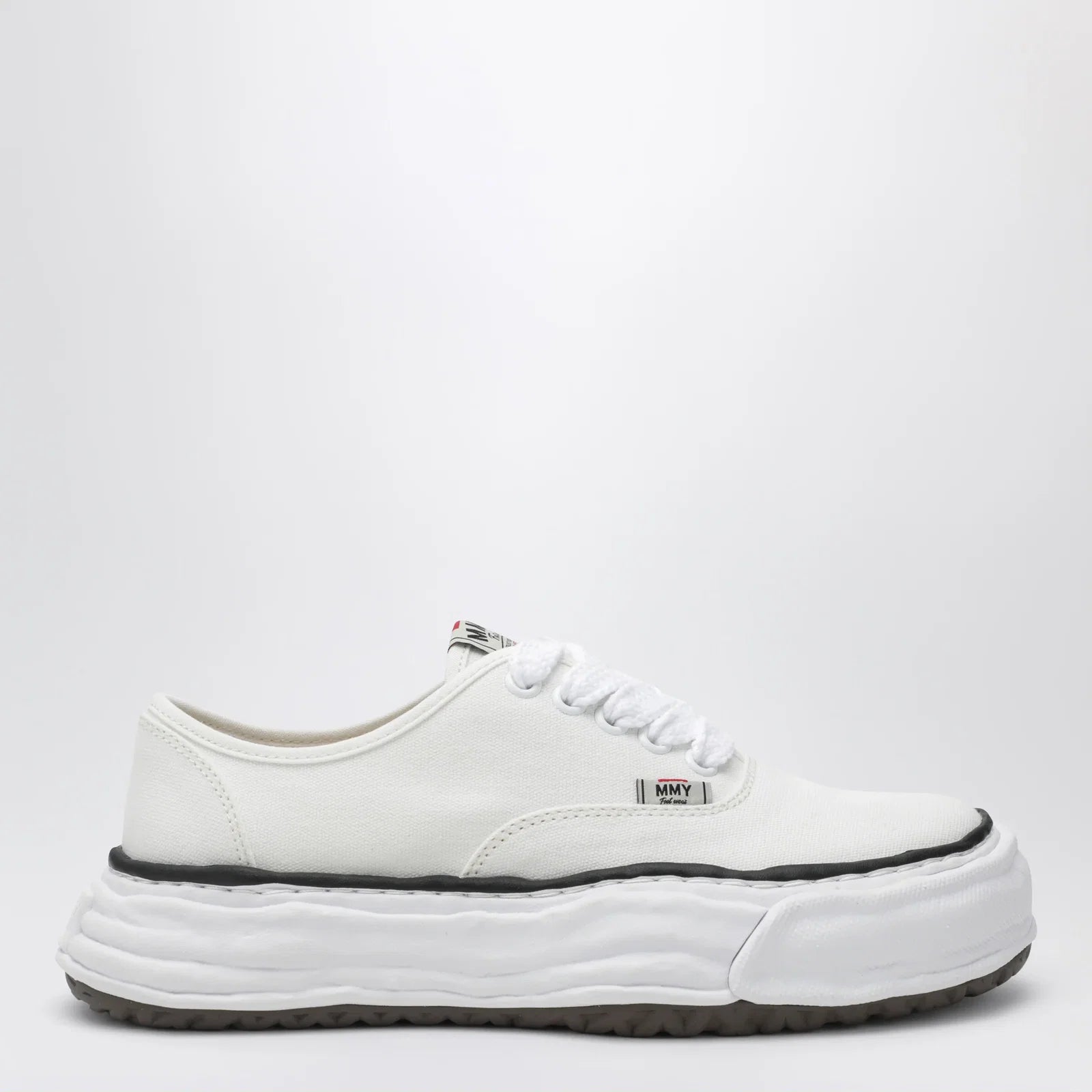 Maison MIHARA YASUHIRO Baker sneakers in white canvas