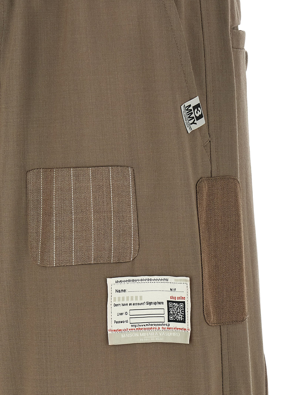 Maison Mihara Yasuhiro Repaired Wool Pants