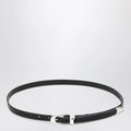 Our Legacy Olega belt in black calfskin leather