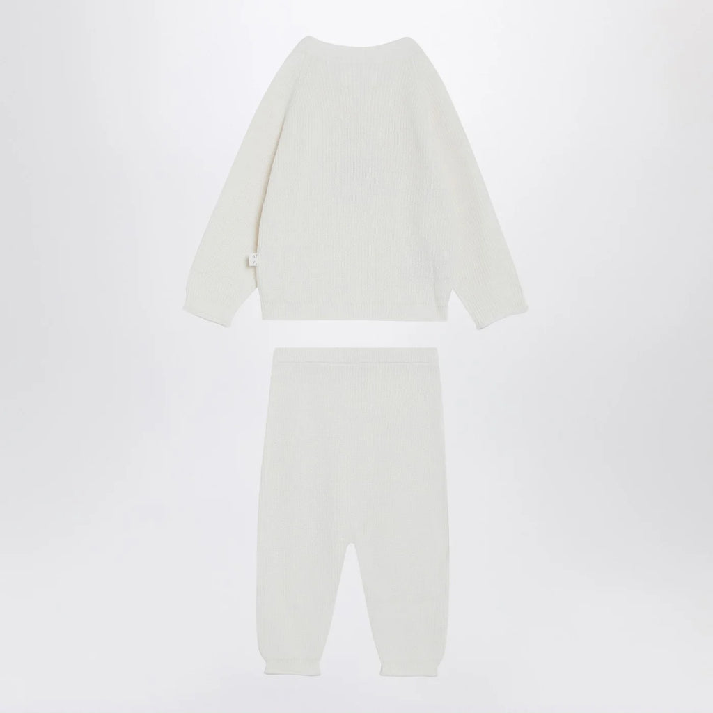 Teddy & Minou Two-piece suit in milk white