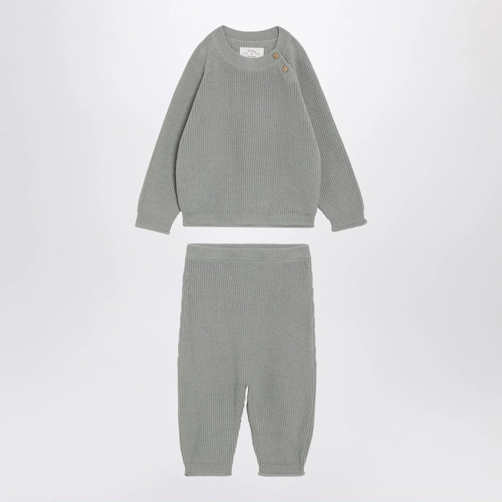 Teddy & Minou Two-piece suit in sage green