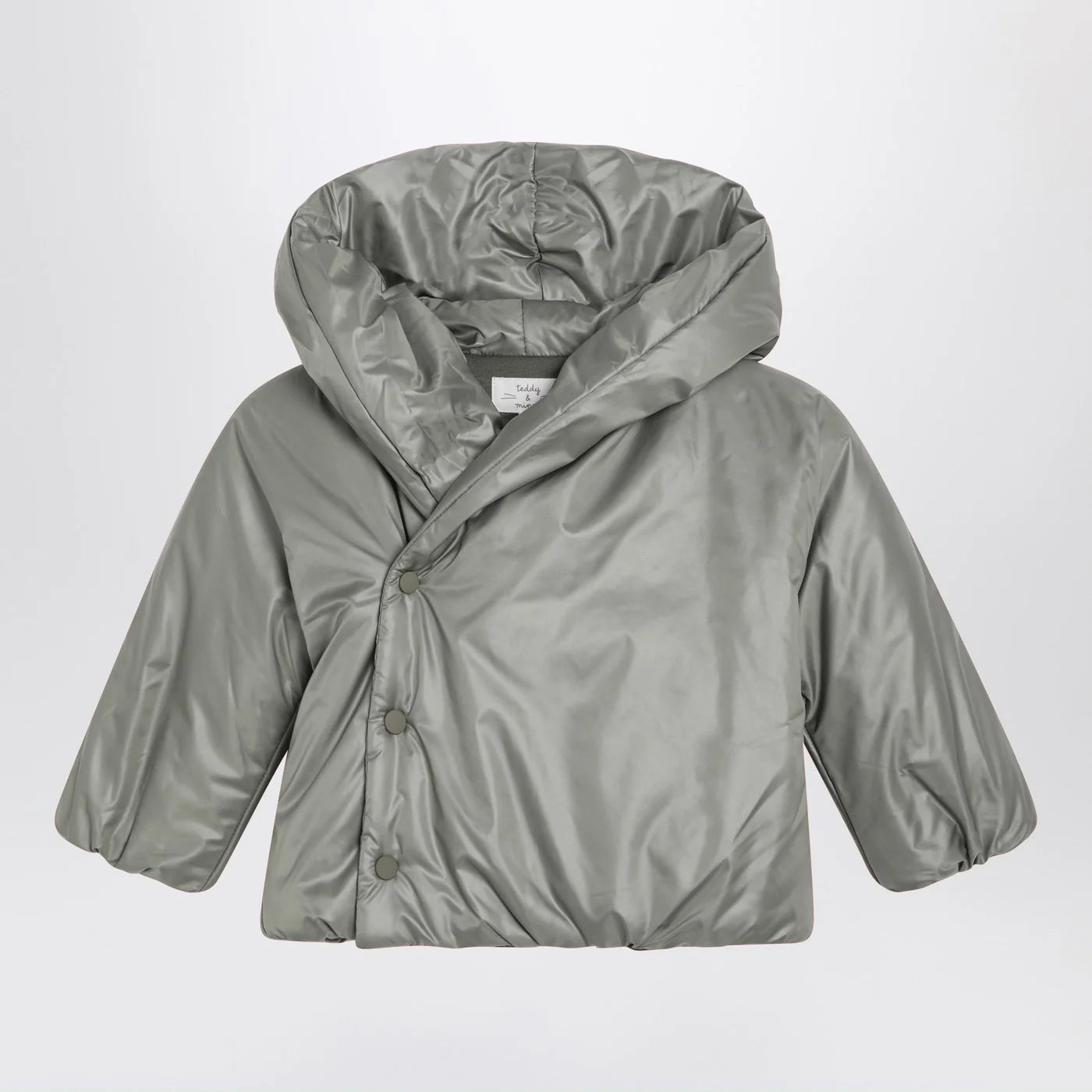 Teddy & Minou Fir green hooded puffer jacket